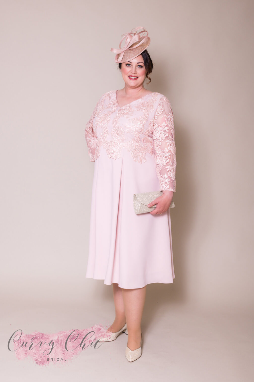 Zahara Plus size mother of the bride/groom Dress