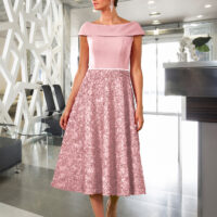 Pink Veromia Dress VO6534