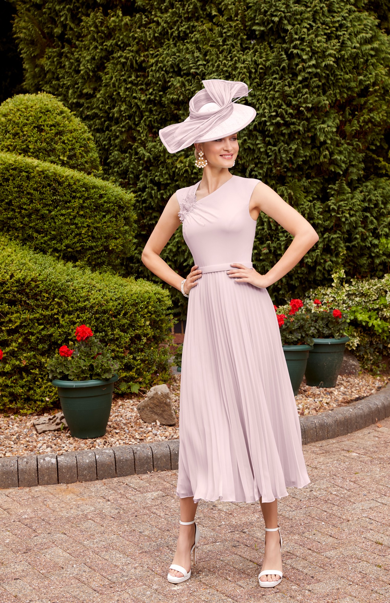 29809 Mother of the Bride/Groom A-line Dress Blush