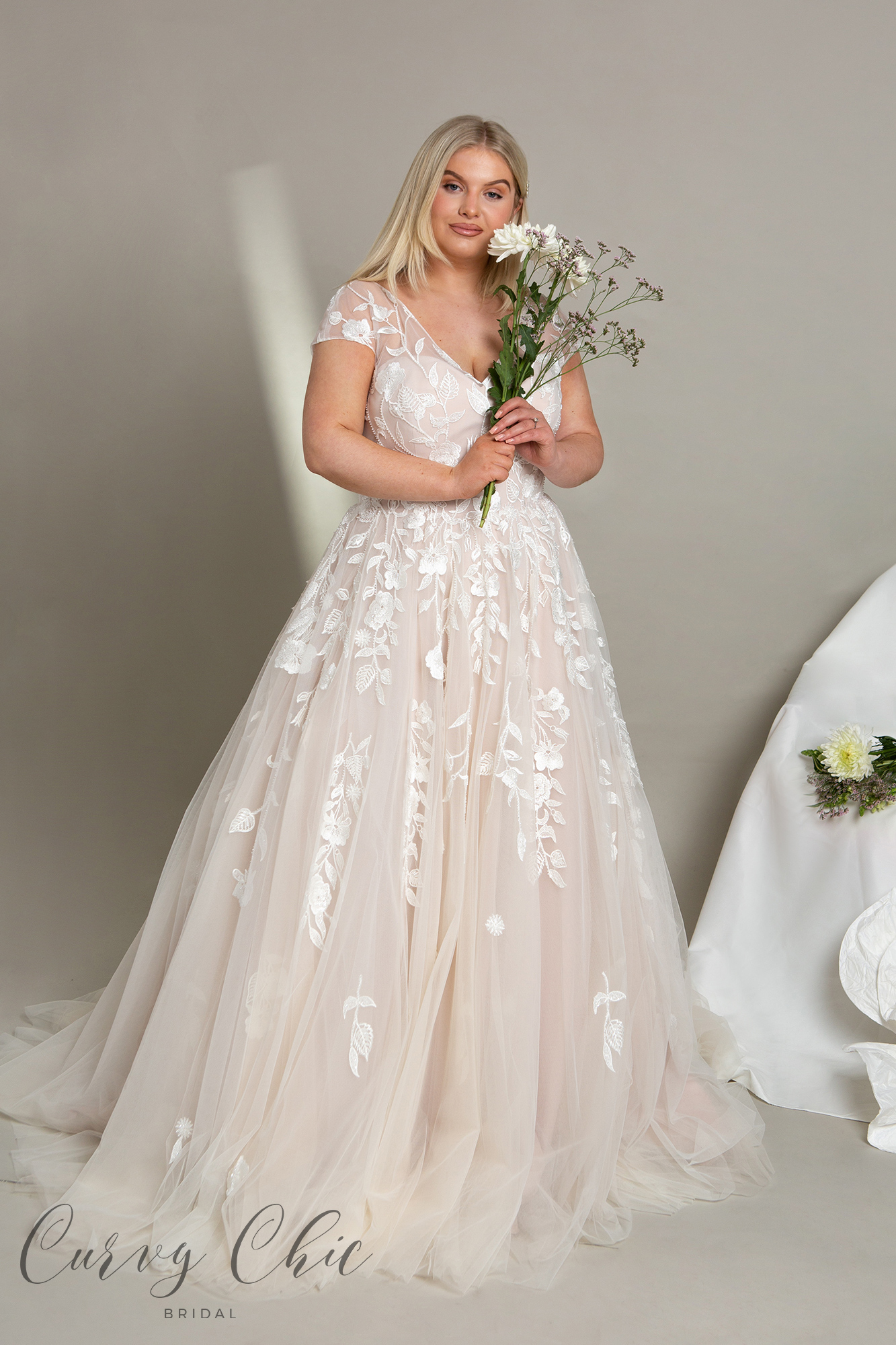 Wyatt wedding dress white rose